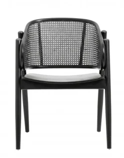 Wicky lounge stoel - zwart