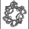 Wreath illustration - zwart/wit