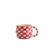 Ysia mokken rood/ivoor set van 4 stuks - 6572