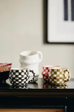 Ysia mokken zwart/ivoor set van 4 stuks - 6570